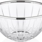 Decorium Accademia Platin Yaldızlı 350 ml Cam Kase 9-01070011