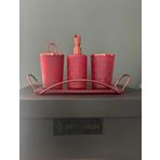 Decorıum Cam Banyo Setı 4 Prc Rosıe M06654