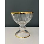 Decorium Cam Kase Ayaklı 13,5 Cm Accademia Altın M06449-Ab