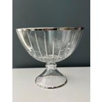 Decorıum Cam Kase Ayaklı 20 Cm Accademıa Platın M06450-Ab
