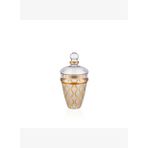 Decorium Cordelia 29,5 cm 2 Parça Kapaklı Dekoratif Cam Kavanoz 9-02010066