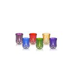 Decorium Cristalline 40 ml 6 Parça 6 Renk Cam Likör Bardağı 9-01010022