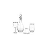 Decorium Dalıa 02 49 Parça Cam Su Seti (Şişe 12lı)