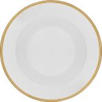 Decorium Dalia 24 Ayar Altın Yaldızlı 22 cm Cam Tabak 9-01080012 - Gold