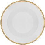 Decorium Dalia 24 Ayar Altın Yaldızlı 22 cm Cam Tabak 9-01080012