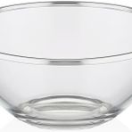Decorium Dalia Platin Yaldızlı 13,5 cm Cam Kase 9-01070007