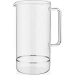 Decorium Dalia Platin Yaldızlı 2000 ml Cam Sürahi 9-01050004 - Gümüş - 1 lt