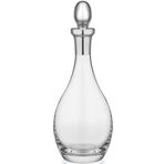 Decorium Dalia Platin Yaldızlı 850 ml Cam Şarap Şişesi 9-01040002