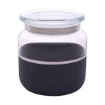 Decorium Gordion M06306-AB Kavanoz 10X10 cm Vısıon Black Platin