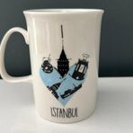 Decorıum Istanbul Mavı Kupa Teklı
