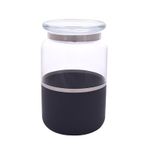 Decorium Kavanoz 15X10 Cm Vision Black Platin M06305-AB