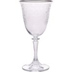 Decorium Kırmızı Şarap Kadehi 6 Parça Morano Platin M01115