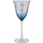 Decorium Lotus 250 ml 4 Parça Mavi Cam Kırmızı Şarap Kadehi 9-01020074