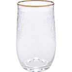 Decorium Meşrubat Bardağı 6 Parça Morano Altın M01124