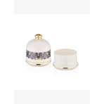 Decorium Monochrome 13,3 cm 2 Parça Kapaklı Dekoratif Cam Mum 9-03020030