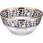 Decorium Monochrome 13,5 cm Altın Rengi Cam Kase 9-01070001 - Gold