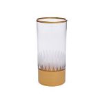 Decorium Su Bardağı Çizik Kesme Gold GD10