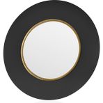 Decorium Vision Black 24 Ayar Altın Yaldızlı 15 cm Cam Tabak 9-01080018