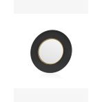 Decorium Vision Black 24 Ayar Altın Yaldızlı 15 cm Siyah - Altın Cam Tabak 9-01080018