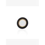 Decorium Vision Black 24 Ayar Altın Yaldızlı 23 cm Çukur Siyah - Altın Cam Tabak 9-01080020