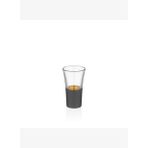 Decorium Vision Black 24 Ayar Altın Yaldızlı 60 ml 6 Parça Siyah - Altın Cam Shot Bardağı 9-01010019