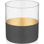 Decorium Vision Black 6 Parça Viski Bardağı