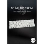 Decorius Delikli Tuş Takımı (Keycap) Seti- %65 67 Tuş Profil - Mekanik Klavye için - RGB Geçiren Keycap