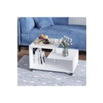 Decormet 030010078604040 Beyaz Karanfil Sehpa