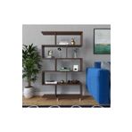 Decormet 030010078704343 Ceviz Nilüfer Kitaplık