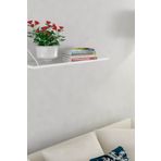 DECORMET Armoni Raf Seti 200X200X720 Metal Beyaz+Ahşap P.Beyaz 015 0010 020 020 76