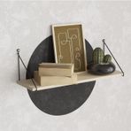 Decormet Çok Amaçlı Duvar Rafı 20*60 Akçaağaç