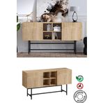 Decormet DEC-20064 Flory Safir Meşe Konsol