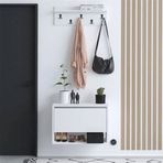 Decormet DEC0018 Press Beyaz Ayakkabılık