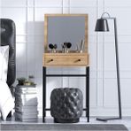 DECORMET DECORMET Mini Makyaj Masası Safir Meşe