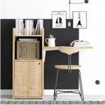 Decormet Joy Katlanır Çalışma Masası - 114x100 - Meşe