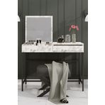 DECORMET LİNDA MAKYAJ MASASI CARRARA MARBLE
