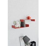 Decormet Parantez Kırmızı Raf Seti