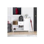 Decormet Retro Ayakkabı Dolabı Beyaz