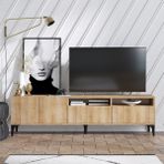 Decormet Ross Tv Sehpası Safir Meşe -DEC-20047 - Renkli