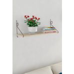 Decormet Seramoni 1 Raflı Safir Meşe Malibu Raf Seti