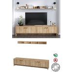 Decormet TESSA TV ÜNİTESİ SAFİR MEŞE -DEC-20039