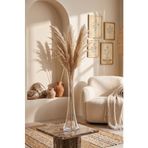 decoronay Modern Fil Ayağı Cam Vazo 60 cm – Uzun Şeffaf Dekoratif Çiçek Vazosu