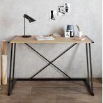 Decorotika Anemon Ceviz Siyah Çalışma Masası