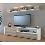 Decorotika Arya Tv Ünitesi Beyaz Cordoba Beyaz Ceviz