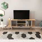 Decorotika Decorotika Akya Tv Ünitesi Safirmeşe Beyaz Safir Meşe