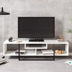 Decorotika Decorotika Asal Tv Ünitesi 150 Cm Beyaz Siyah Siyah