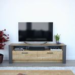 Decorotika Decorotika Manhattan 150tv Ünitesi Safirmeşe Safir Meşe