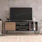 Decorotika Decorotika Mistico (140) Tv Ünitesi Ceviz Siyah Siyah