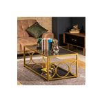 Decorotika Gold Frederika Orta Sehpa