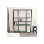 Decorotika JENNY KİTAPLIK GREEN-SİYAH DEMİR